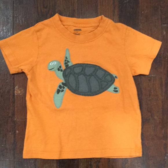 Gymboree Other - 👍 2/$10 - Gymboree Boys Size 2T Sea Turtle Appliqué T Shirt Short Sleeve Cotton